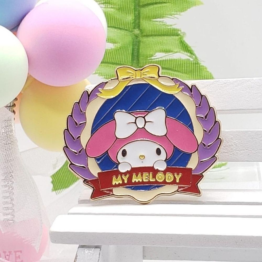 2/$20 Brand New My Melody Brooch Pins